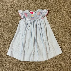 Disney: Smocked Cinderella Dress